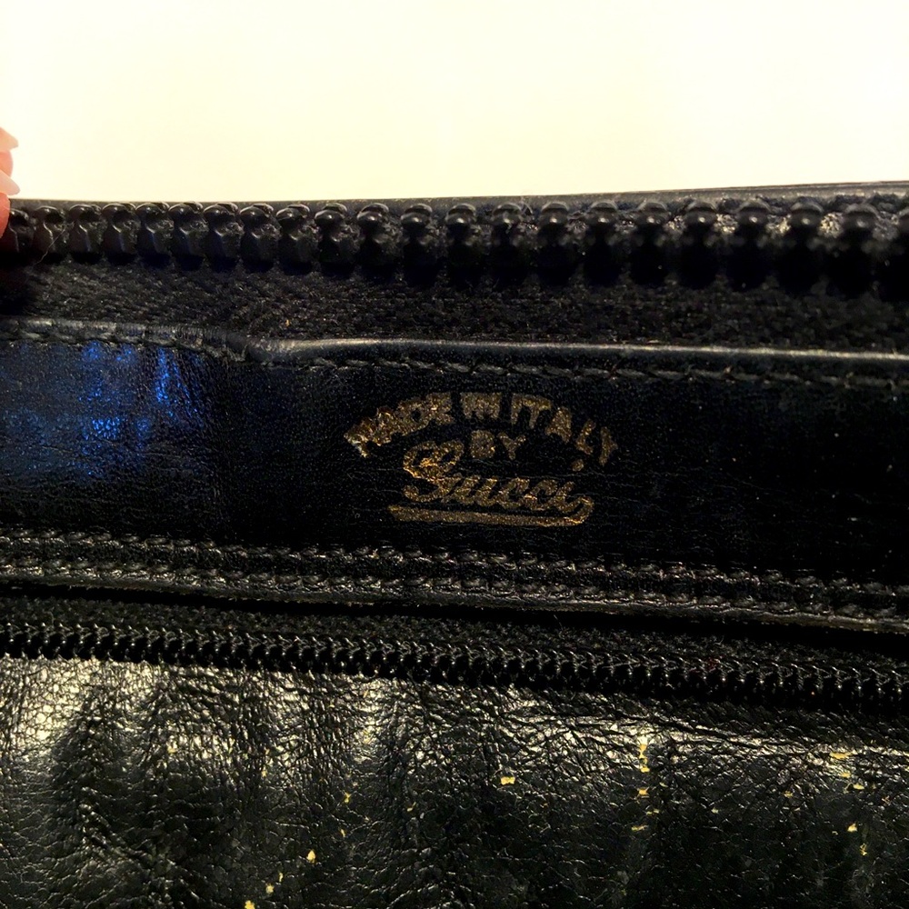 AUTHENTIC Vintage 1970s GUCCI Shoulder Bag - Picture 10 of 11